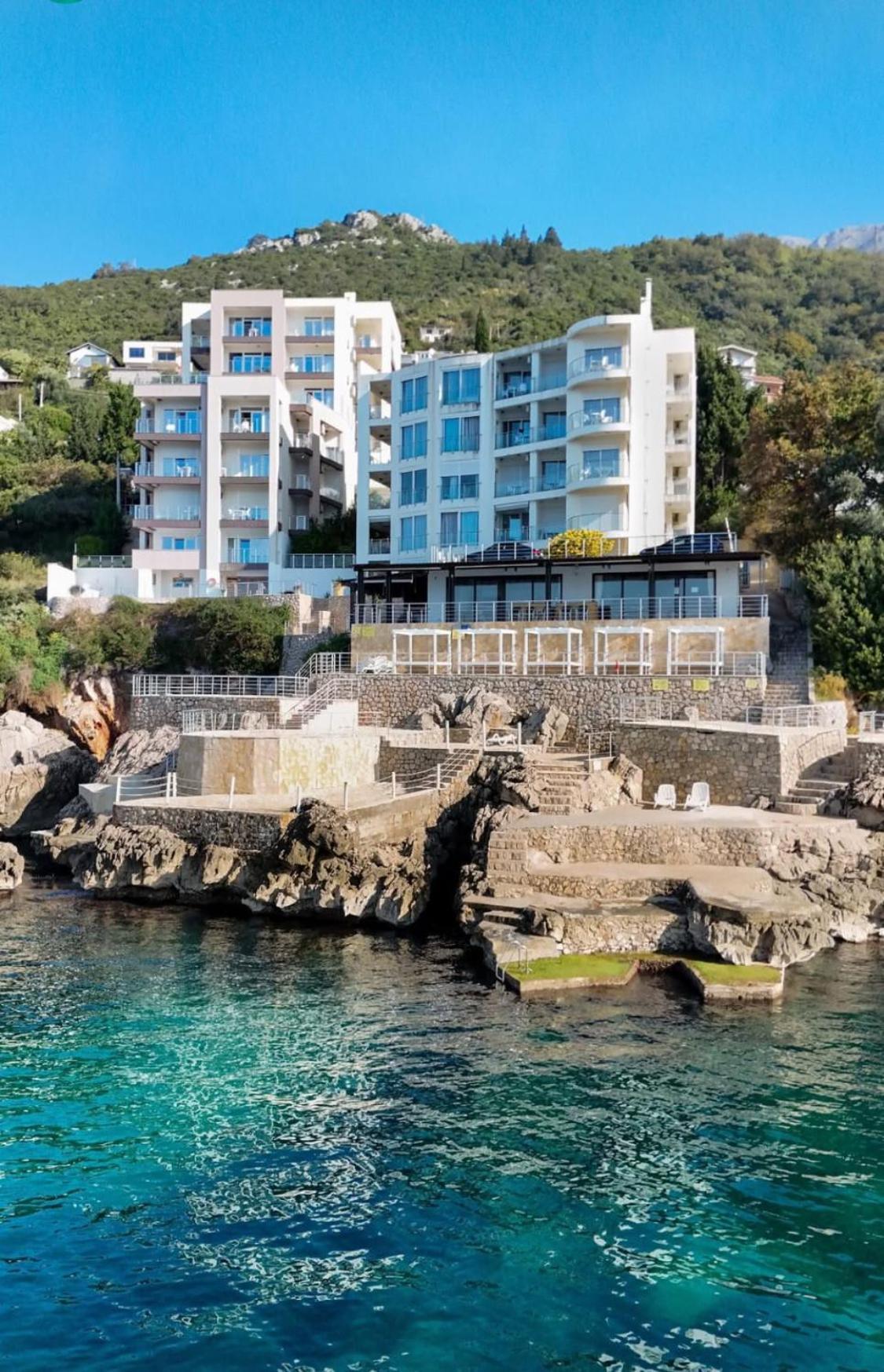 Paradise Beachfront View 2 Dobra Voda Exterior foto